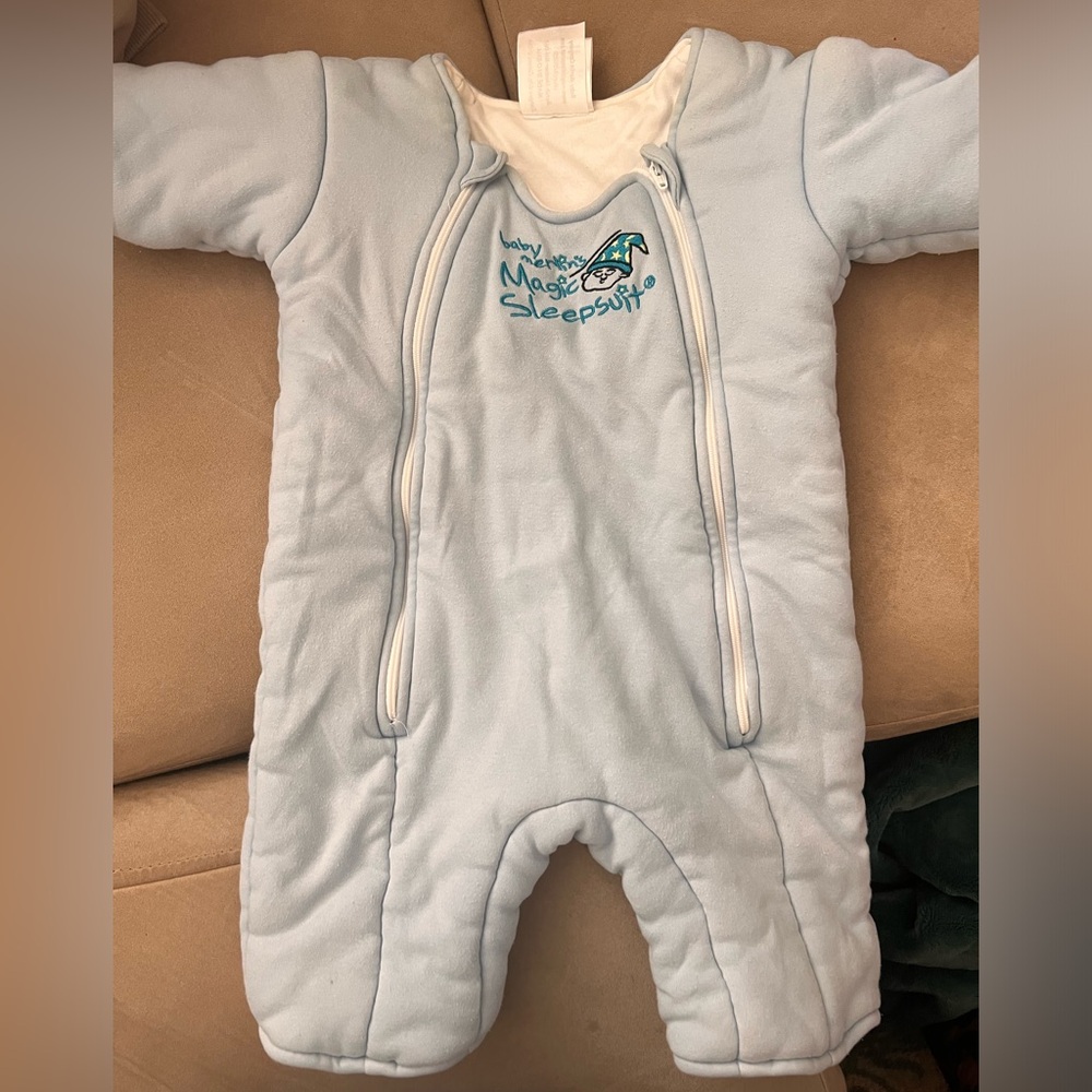 Merlin’s magic sleep suit blue large
